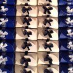 A bunch of boxes that are all stacked together