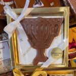 Solid Chocolate Menorah